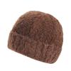 Korean Style Women's Winter Knit Wool Hat with Loose Ear Protection - Trendy and Warm for Large Head Circumference