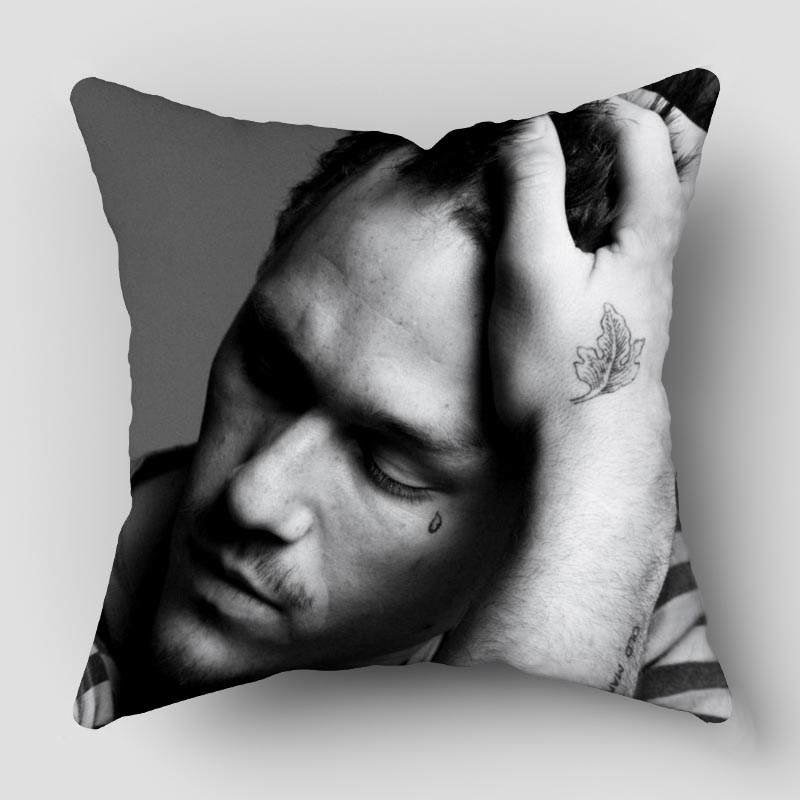 Heath Ledger Kissenbezug Kissenbezug nach Wunsch Modernes Heim Dekokissenbezug für Wohnzimmer 45X45cm