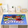 Smiling Critters Theme Mouse Pad, Non Slip Rubber Base, Multifunctional Office & Home Decor, Perfect for Workspace Personalization.