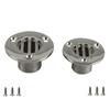 Marine Grade 316 Stainless Steel Boat Floor Deck Drain for Boat Yacht Deck Drain Hardware Replacement 22mm/25mm