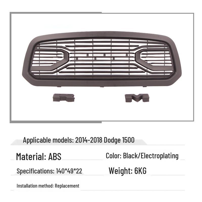 14-18 Dodge RAM 1500 Honeycomb Martin Style Grille