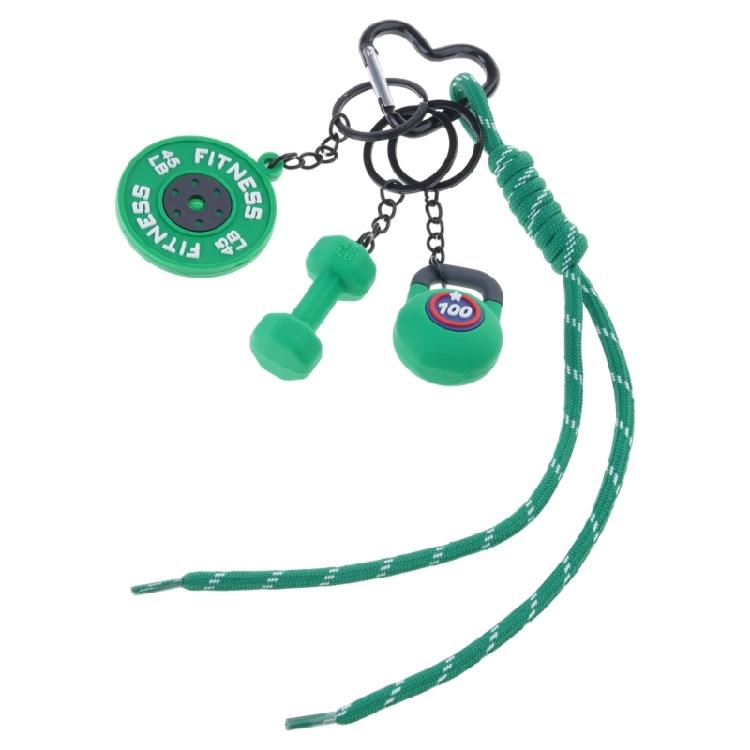 Athletic Styles Key Holder Premium PVC Construction Trendy Bag Charm For Sports Equipment Organization