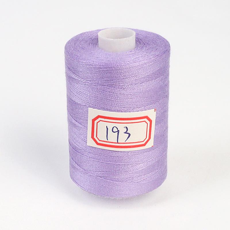 Hilo de Coser de Poliéster de Alta Velocidad 402 - 1000 Yardas, Colores Arcoíris, Ideal para Proyectos de Costura Casera y a Mano