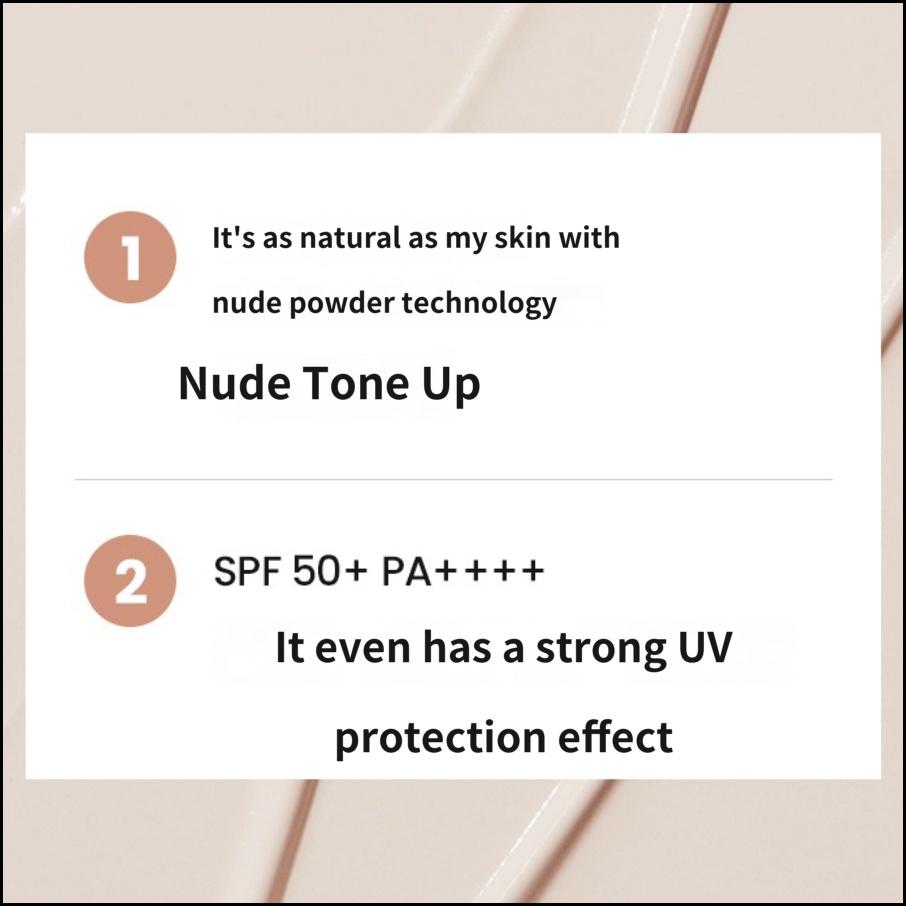 AHC Crème Tonalisante Nude Éclat Naturel 40ml – Crème Éclaircissante Quotidienne Légère pour une Peau Éclatante