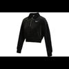 Ropa Deportiva Mujer Top de Velour con Media Cremallera Negro DQ5939-010