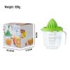 Compact Manual Juicer for Oranges and Lemons: Extract & Serve in a Mini Juice Cup