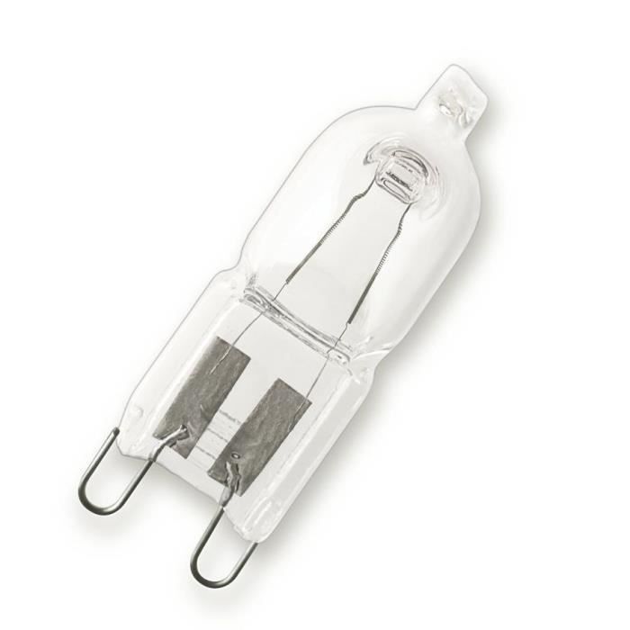 Ampoule halogène OSRAM BLI1 HALO SPSTAR CAPS 48W=60 G9 - Blanc chaud
