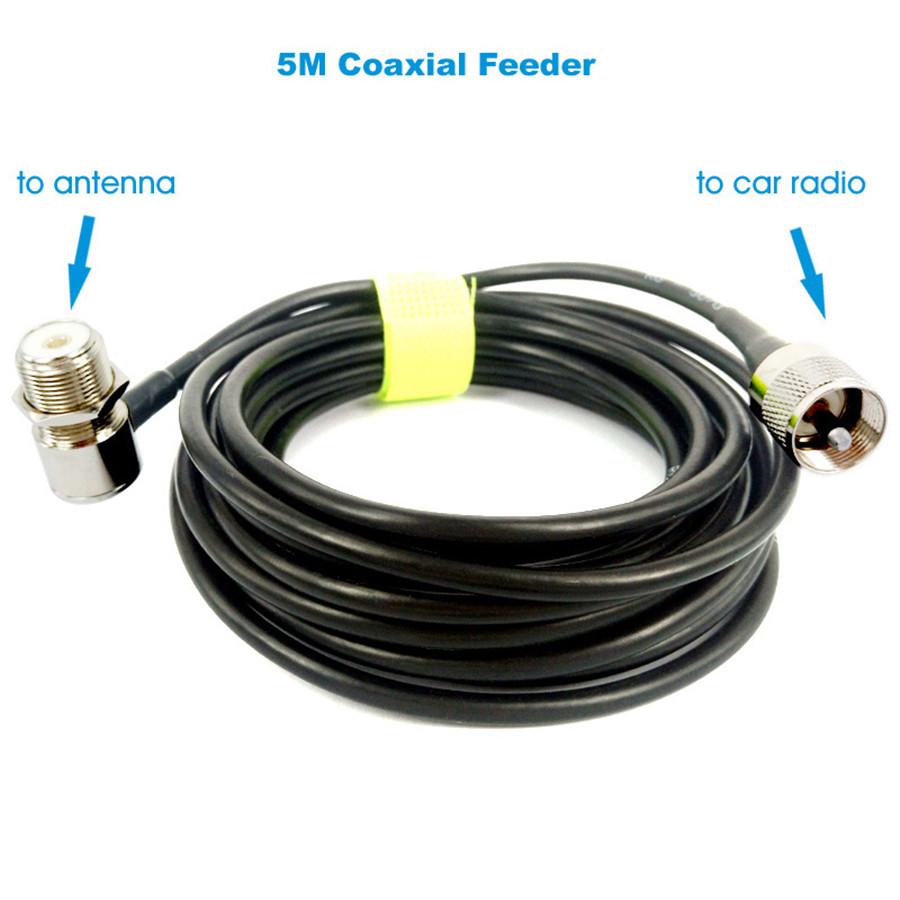 Car Dual Band Antenna Kit For Radio KT8900 FT-7800R TK7150 VX2100 TH-9000 TM-271