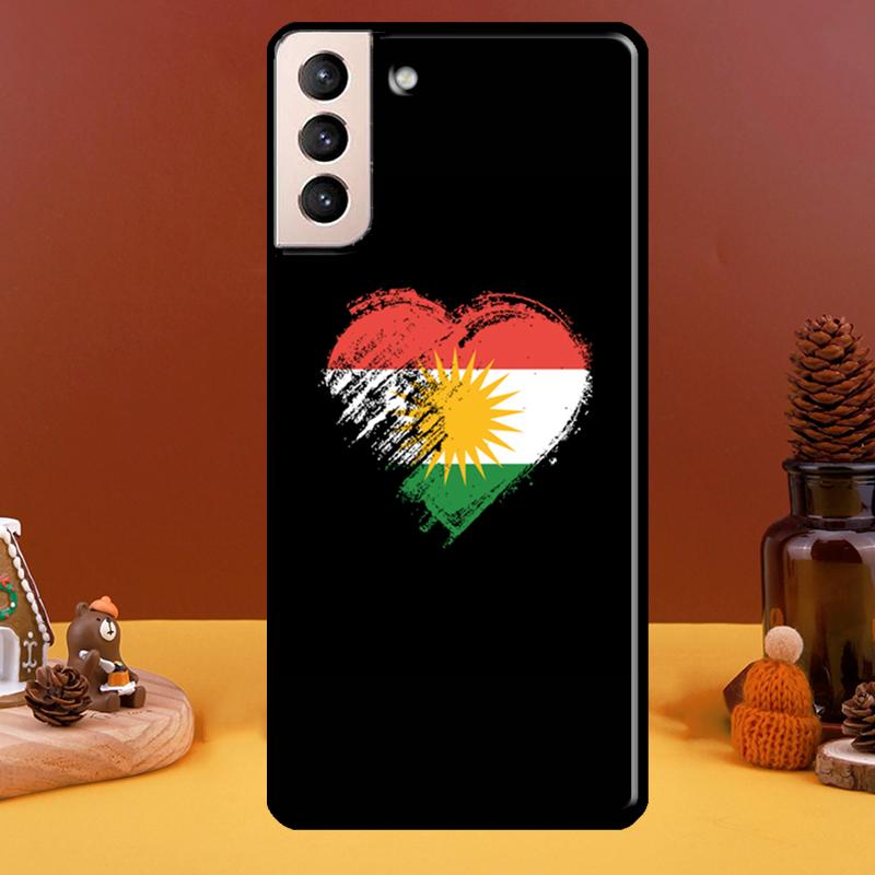 Kurdistan Flag Case For Samsung Galaxy S21 S20 FE Note 20 S22 Ultra Note 10 S8 S9 S10 Plus Phone Cover
