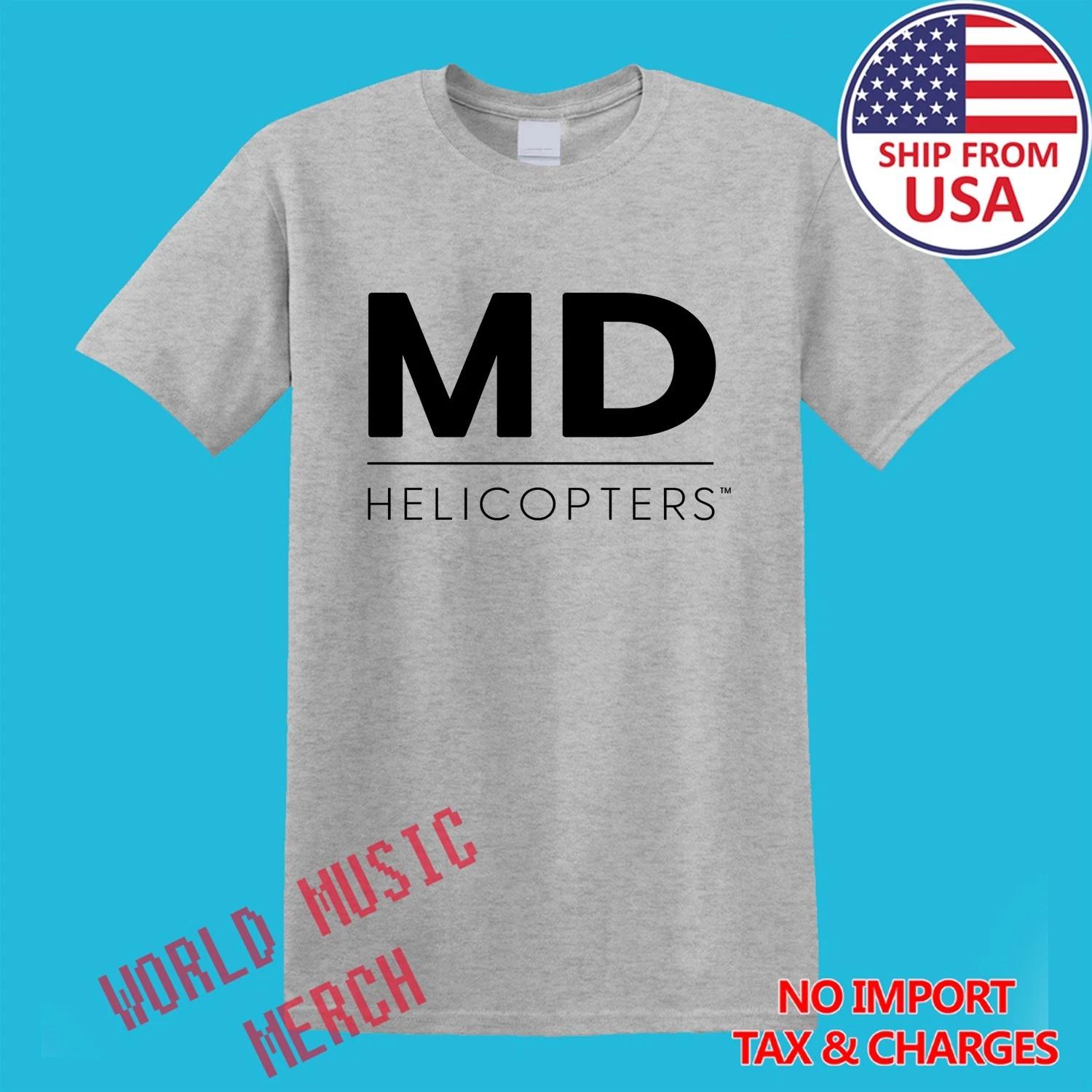 MD Helicopters Men s Grey Size S-5XL 4XL