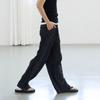 NOEUD Flowing Wrinkle Pants (Black)