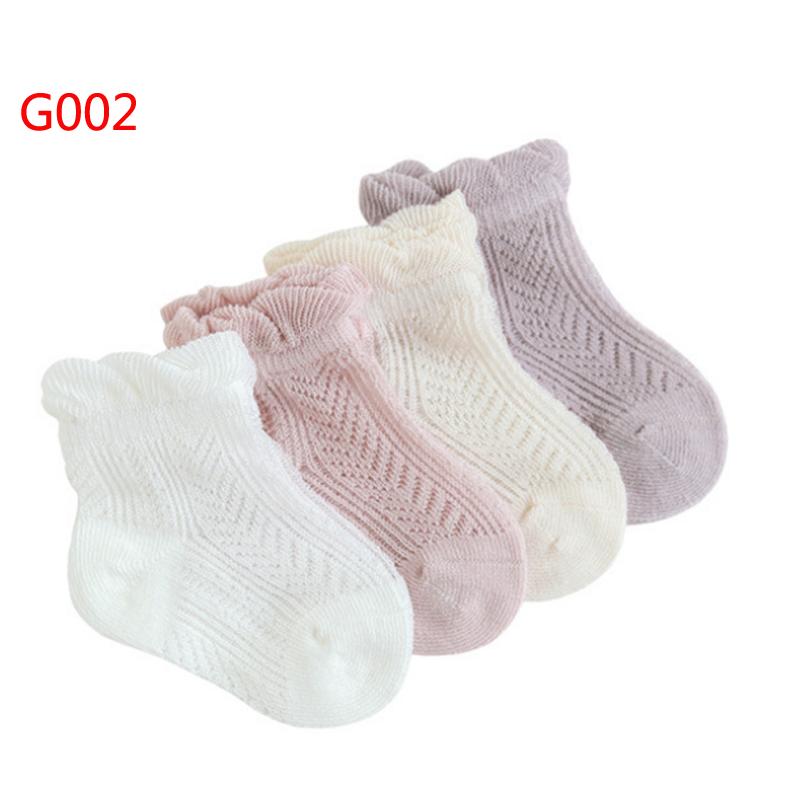 New Children's Socks Summer Mesh Thin Cotton Boys and Girls Short Baby Socks