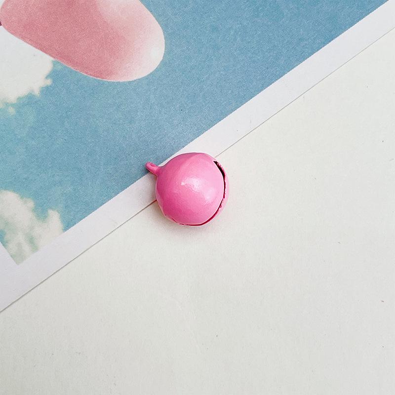 Colorful 14mm Metal Bell Keychains and Christmas Tree Decorations