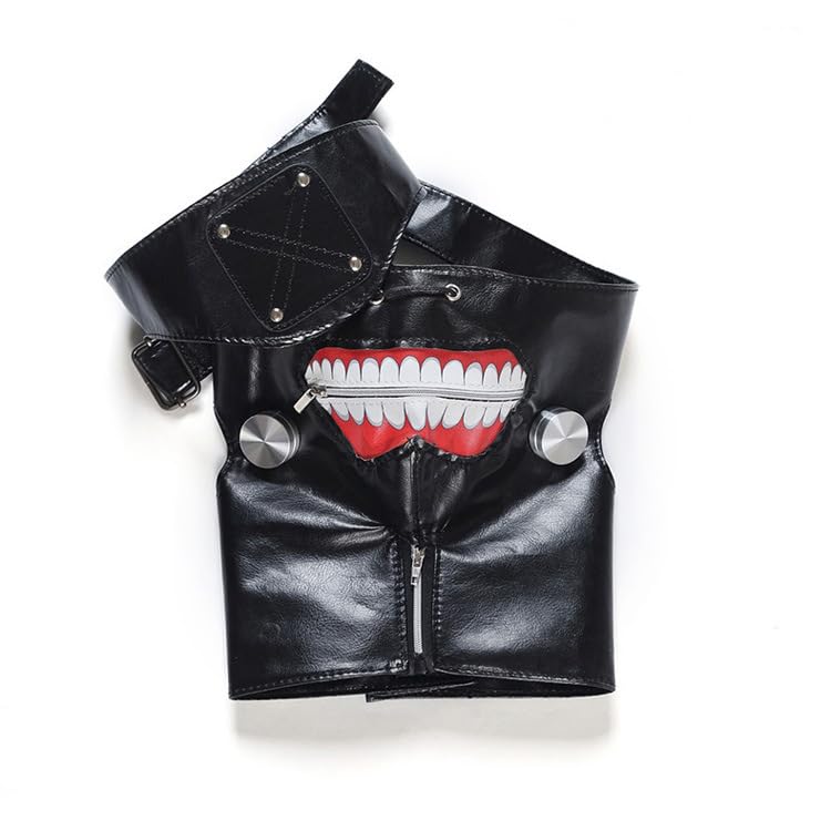 Abuqino Eye and Wig for School and Photo Shoots 3-Piece Set Mask, Mask, Cosplay, Halloween, Parties, Costumes, Festivals,