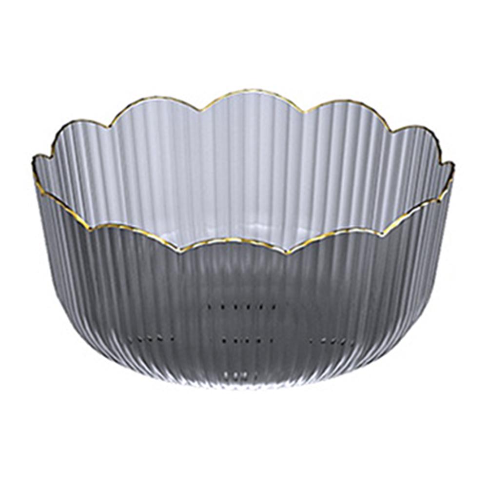 

Многофункциональная большая емкость для фруктов Прозрачная пластиковая фруктовая чаша Кухонные аксессуары Кухонные гаджеты Фруктовая тарелка Pet