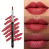 17-Color Set Lip Liner Pencil -Velvety Texture, 24-Hour Long-Wear, Waterproof & Smudge-Resistant, Can Use For Lip & Eyes