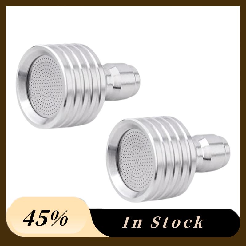 A60Z Top 2Pcs High-Efficiency Pressure Washer Tips With 0.4/0.5Mm Spray Holes And 1/4" Quick Adapter