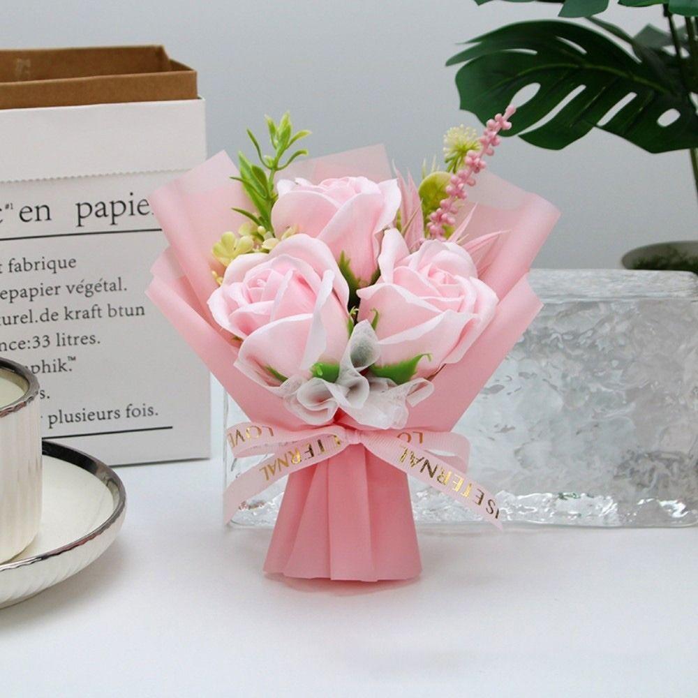 Forever Gift Graduation Bouquet Artificial Rose Flower Bouquet  Birthday Bouquet Gift