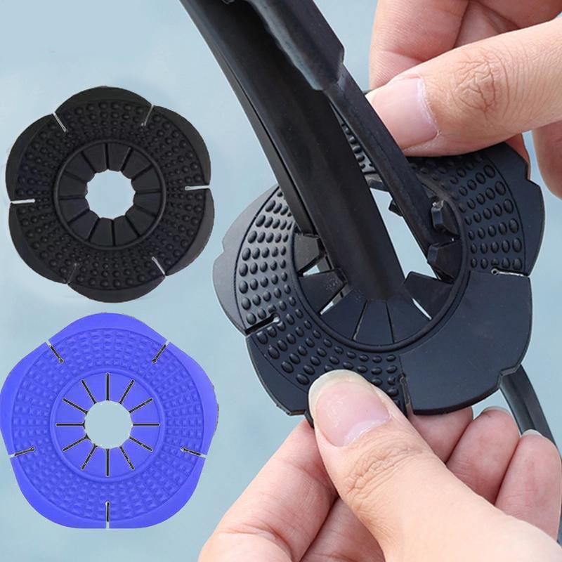 Universal Car Wiper Arm Bottom Hole Protective Cover 2Pcs Windshield Wiper Sleeve Wiper Hole Pad Prevent Leaf Accessories