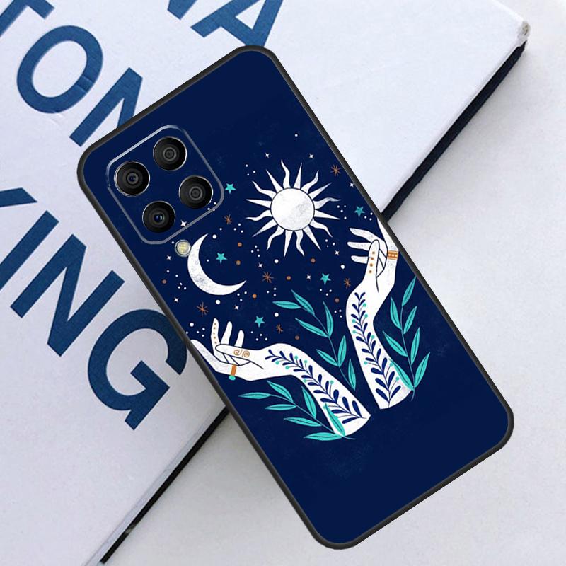 Sun Moon Art For Samsung Galaxy M31 M55 M15 M11 M21 M13 M33 M35 M53 M14 M34 M54 M12 M32 M52 M06 M16 Case