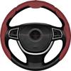 Car In Vehicle Nappa Leather Steering Wheel Cover Universal For Men And Women All Seasons Nonslip Sweatabsorbing Wearresistant