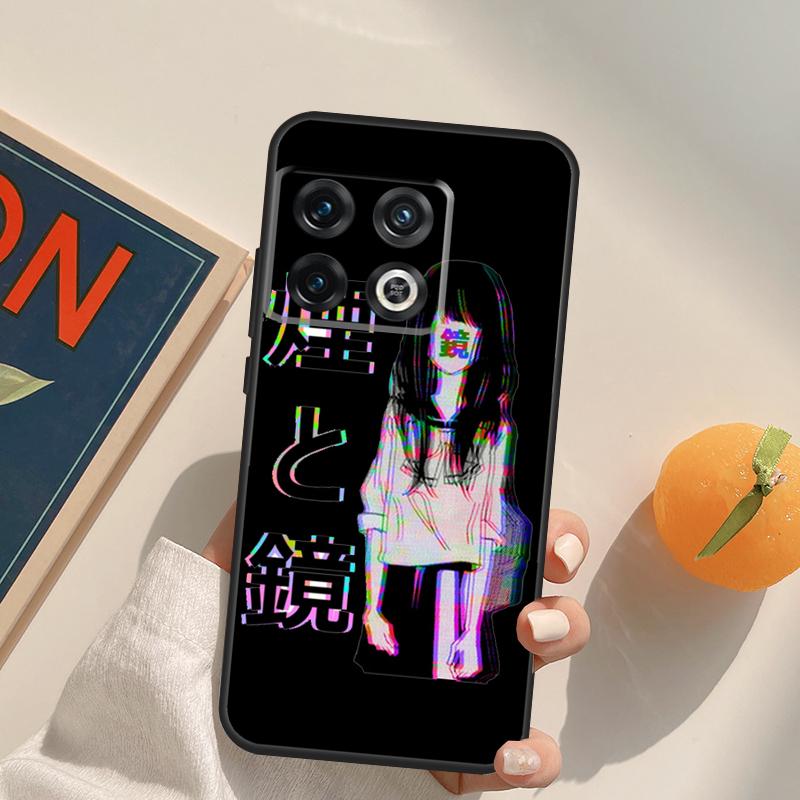 SAD JAPANESE ANIME AESTHETIC Case For OnePlus 13T 10T 10R 12R 13R 15 13 12 11 10 9 Pro Nord CE 5 2 3 4 Lite N20 N30 Cover