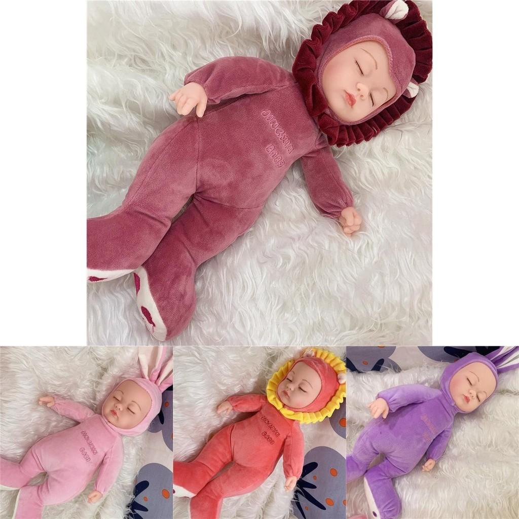 Adorable Newborn Baby Emulated Lifelike Sleeping Soothing Girls Toys