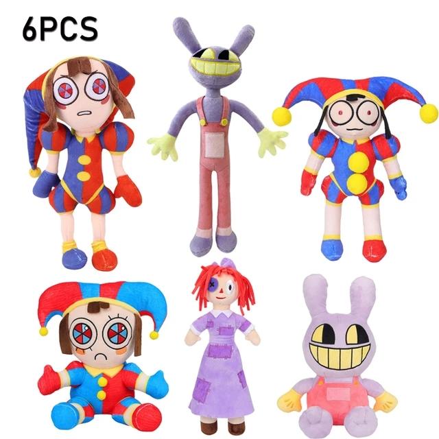 *Neu The Amazing Digital Circus Plüsch Clown Ragatha pomni Cartoon Jax Puppe Joker Plüsch Weich Gefüllt Sofa Dekorieren Weihnachtsgeschenk