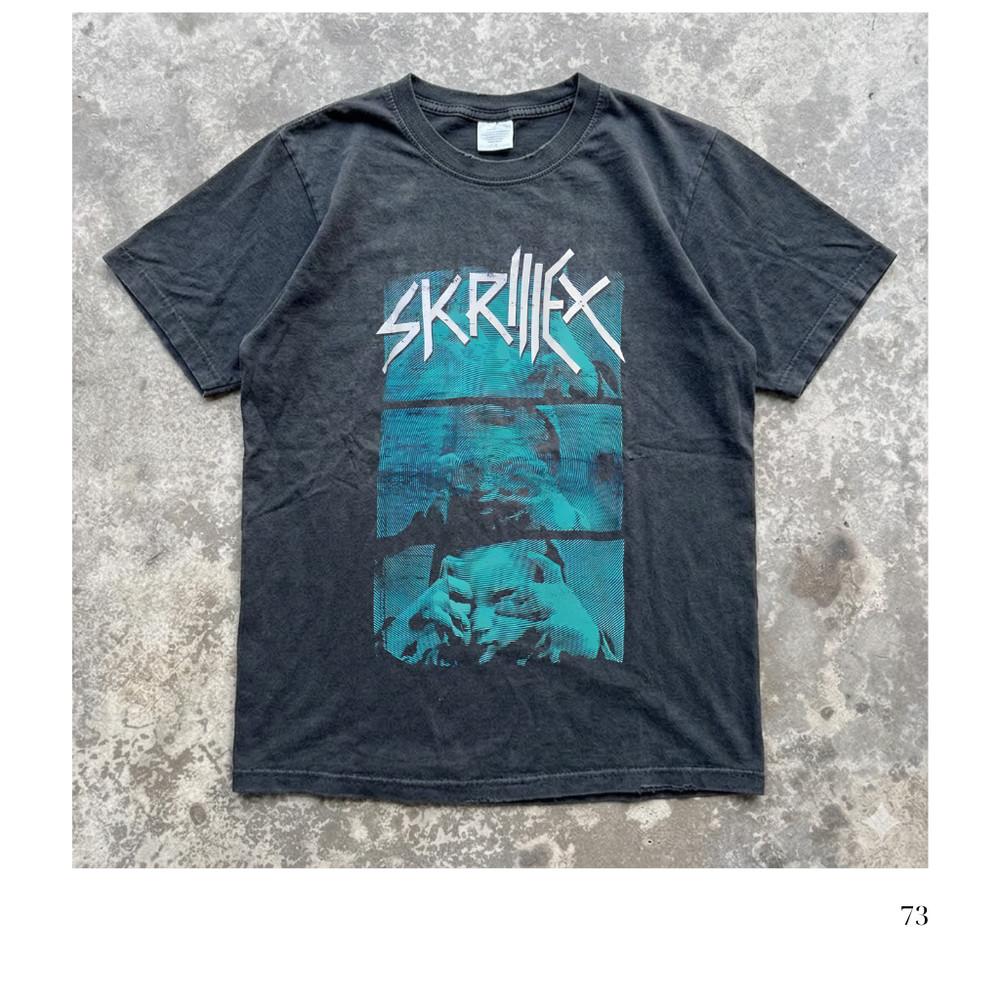 Skrillex First of the Year Vintage TShirt Short Sleeve EDM Graphic Tee Unisex S Unisex T-Shirt XL