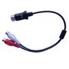 Car Audio For RCA To 13 Pin Cable AUX Audio Adapter For Kenwood CD Player Auto Parts Installation, Replacement