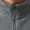 DAISHU Men's Wool Blend Plush Lined Half-Zip Stand Collar Sweatshirt
