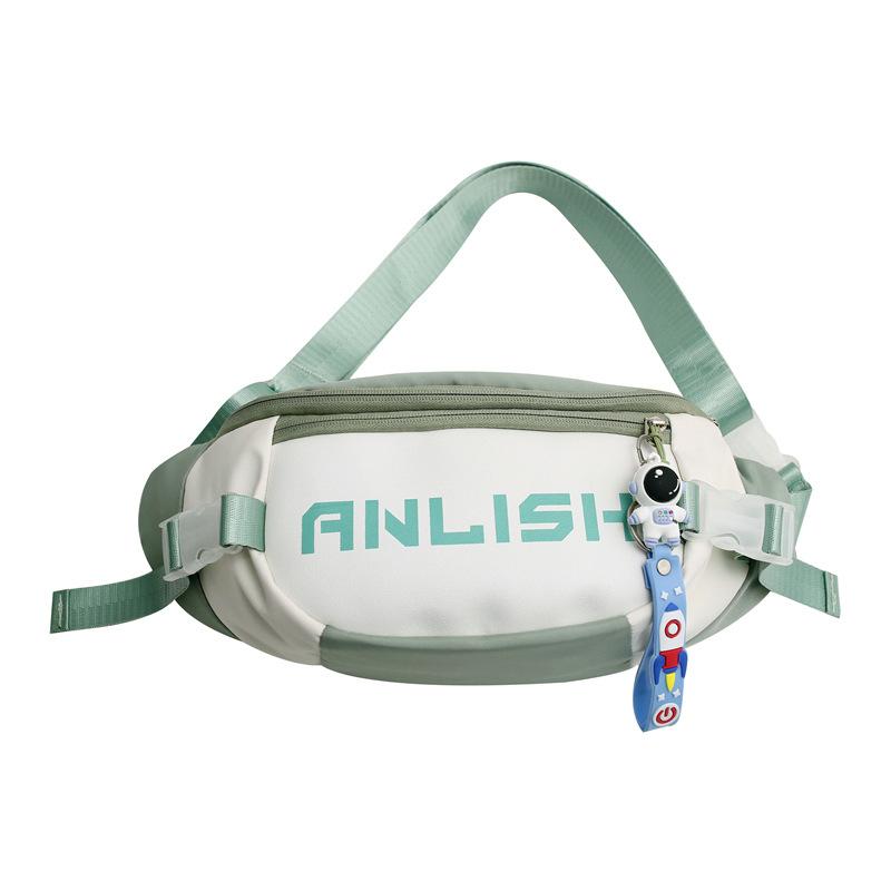 Küçük Tasarım Sense ile Erkekler için Yeni Crossbody Çanta Kız Öğrenciler için Doğa Sporları Bel Çantası Bir Omuz Çantası Moda Cep Göğüs Çantası