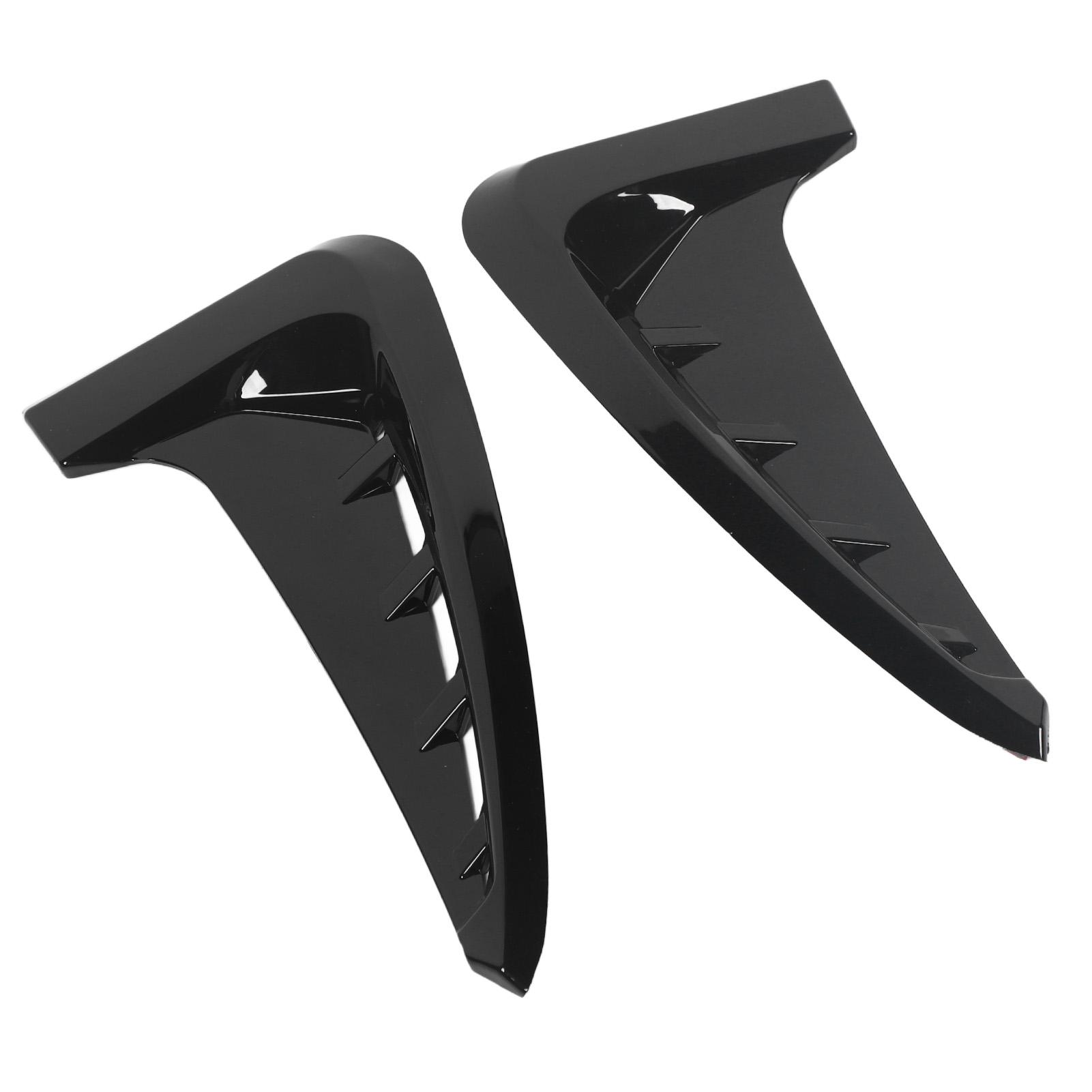

2PCS Car Front Side Vent Cover Decorative Gills Side Wing Vent Trim for X5 F15 M Sport 2014 to 2018