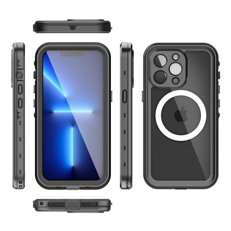 Transparent Full-Body PC Case With MagSafe Compatibility IPhone 13 To 17 Series Shockproof Waterproof IP68