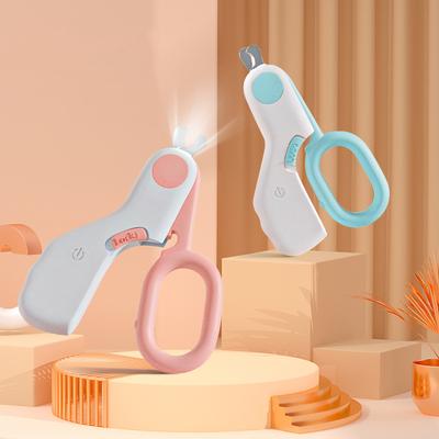 Pet Cleaning and Beauty Supplies Pet Cat Nail Clippers LED Pet Nail Clippers Anti-splash and Convenient Nail Knife