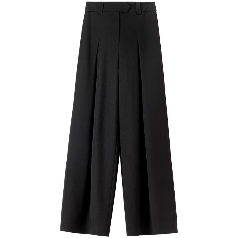 

Women s High-Waist Loose Wide-Leg Casual Pants M