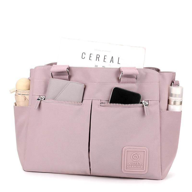 Women's Bag Large Capacity Casual Women's Handbag Simple Nylon Women's Shoulder Bag Tote Mother Bag