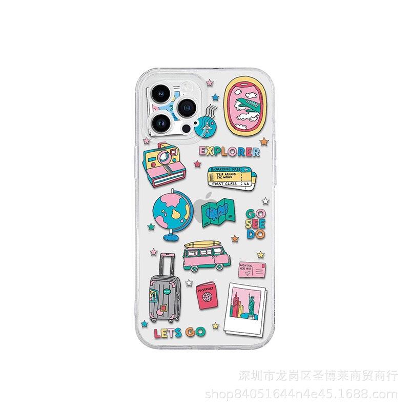 Game Console for Samsung S25Ultra Fine Hole S23ultra Transparent S24 Protective Case Note20 Soft A53