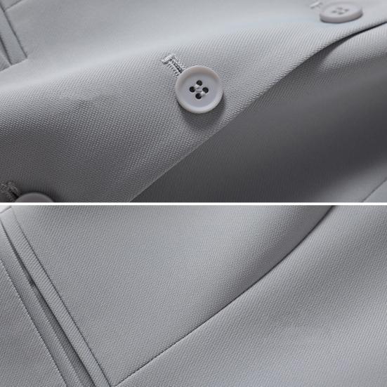 Kadın Resmi Yelek V Yaka Tek göğüslü Kolsuz Hırka Düz Renk Gevşek OL İşe gidip gelir Ofis Giyim Yelek Bayan Ceket