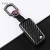 Abs Carbon Fiber Style Car Key Case Cover For Peugeot 107 207 307 308 407 607 3008 5008 For Citroen Xsara Picasso C5 C6 C8 Fob