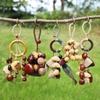 Qingxi Yilin Natural Fruit Shell Wind Chime Bag Pendant