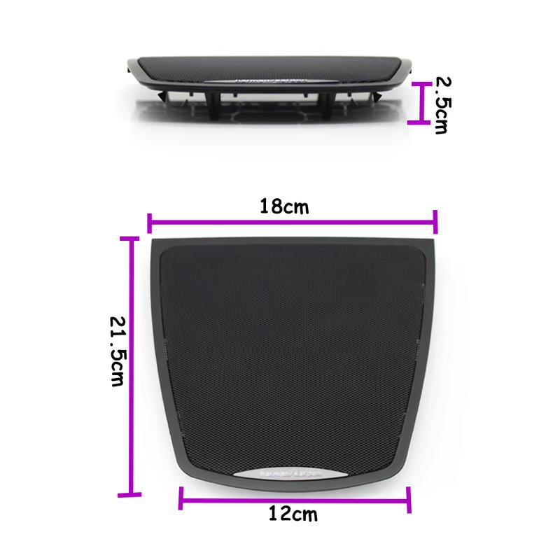 F10 F11 F18 LHD RHD Car Central Control trument Panel Loudspeaker Dashboard Speaker Cover Grille For BMW 5 Series 2011-2017