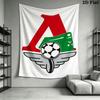 Lokomotiv Moscow Spark Wall Hanging Printed Fabric Blanket Decorative Tapestries for Bedroom Living Room Home Decor