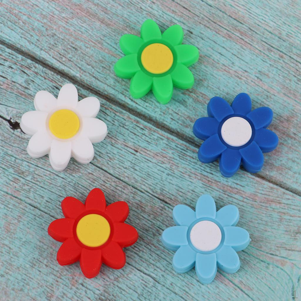 

Амортизаторы в форме цветка, гасители вибрации для теннисных ракеток Light Blue