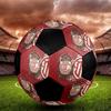 SIZE 5 Deportivo Toluca F.C. Soccer Ball Colorful All Ages Machine Stitched PVC Competition Ready Durable High-Bounce