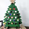 Yousheng Wooden Christmas Tree Wine Rack 24 Days Advent Calendar Wine Bottle Holder Adult Christmas Tree Countdown Decoration for Countertop Bar Decor