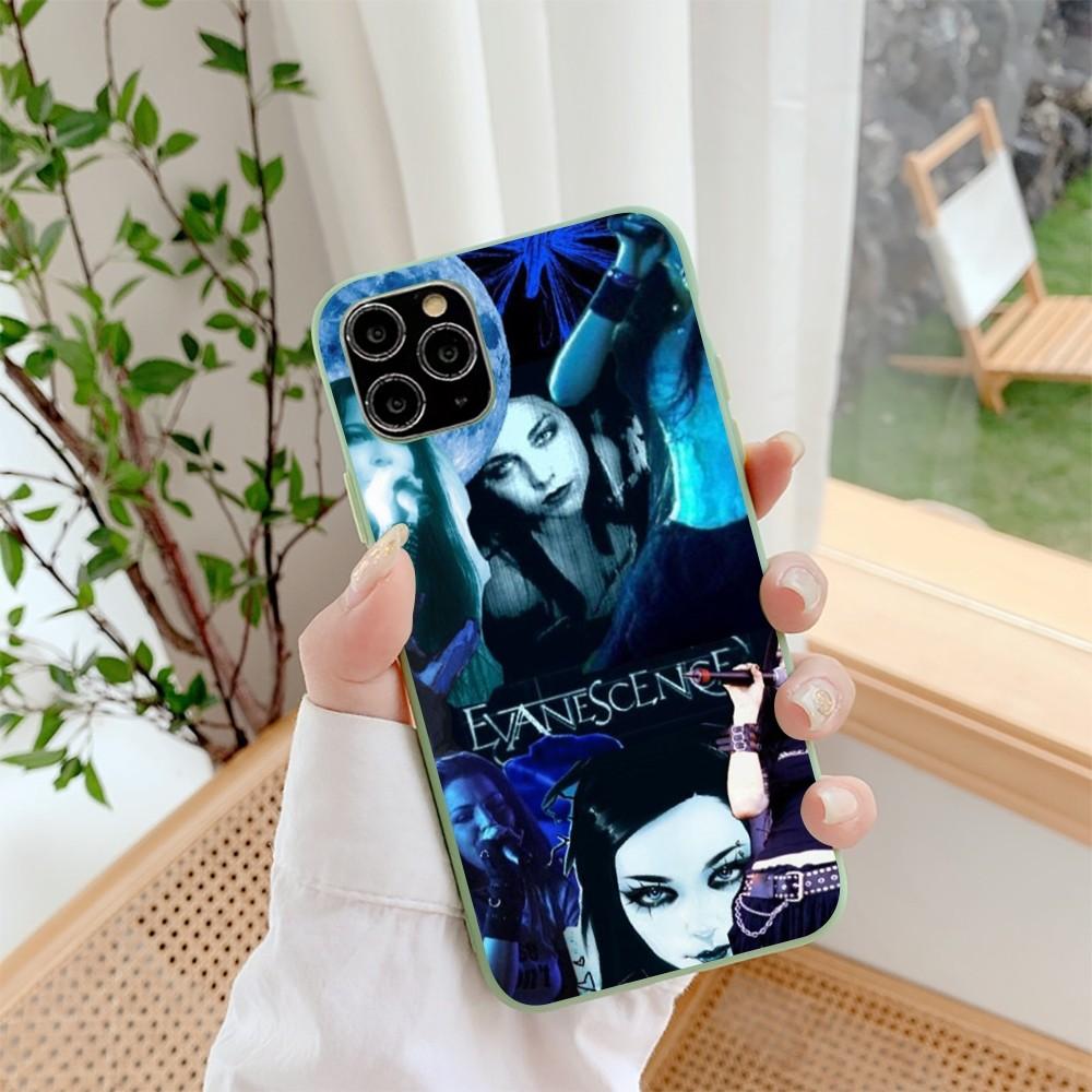 Rock Music A-Amy L-Lee Phone Case For IPhone 14 11 12 13 Mini Pro Xs Max 8 7 6 6S Plus X XR Solid Candy Color Case