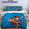 3pcs Woody & Bullseye Bedding Set Includes 1 Quilt Cover and 2 Pillowcases, Comfortable D093