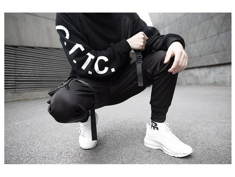 Hidden Spring Erkek Modaya Uygun Bol Çok Cepli Günlük Tulum