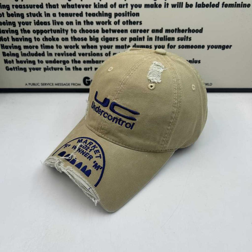 Old versatile broken brim design soft top baseball cap children show their faces small spring and summer spring outing shading and thin peaked cap man